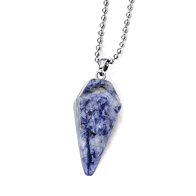 Cadena con Pendulo Piedra Sodalita 1