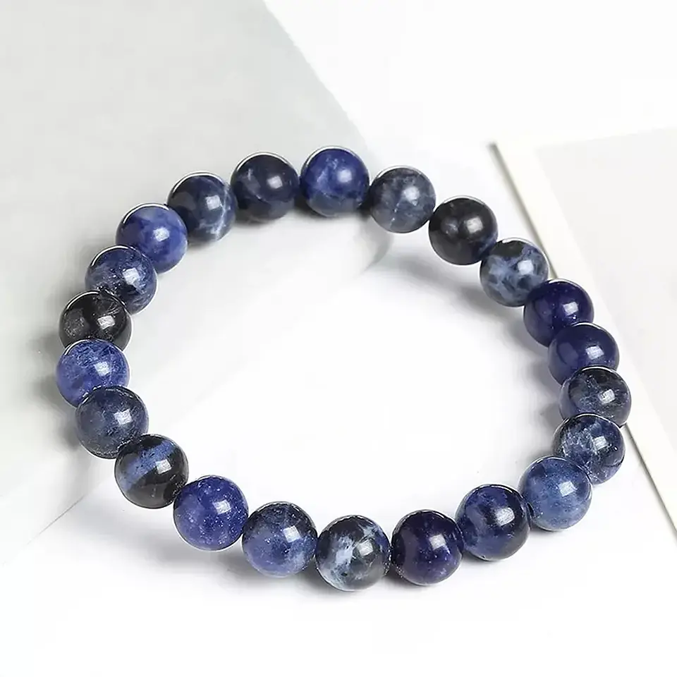 Pulsera con Piedra Sodalita 8mm 3