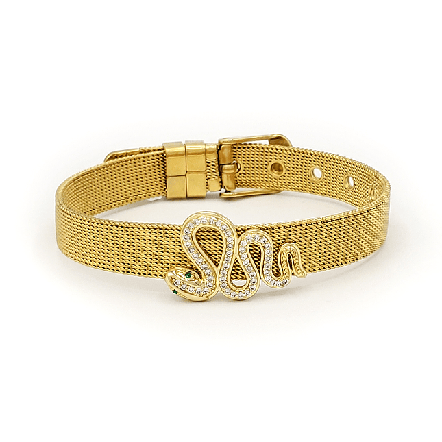 Pulsera Serpiente Acero Inoxidable 1
