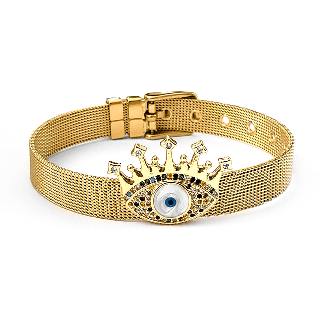 Pulsera Ojo Turco Acero Inoxidable 1