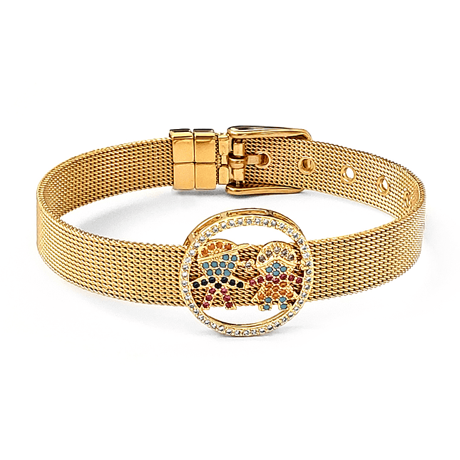 Pulsera Dije Niño y Niña Acero Inoxidable 1