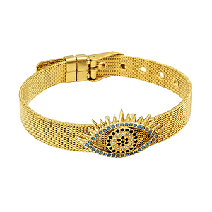 Pulsera Ojo Turco Acero Inoxidable