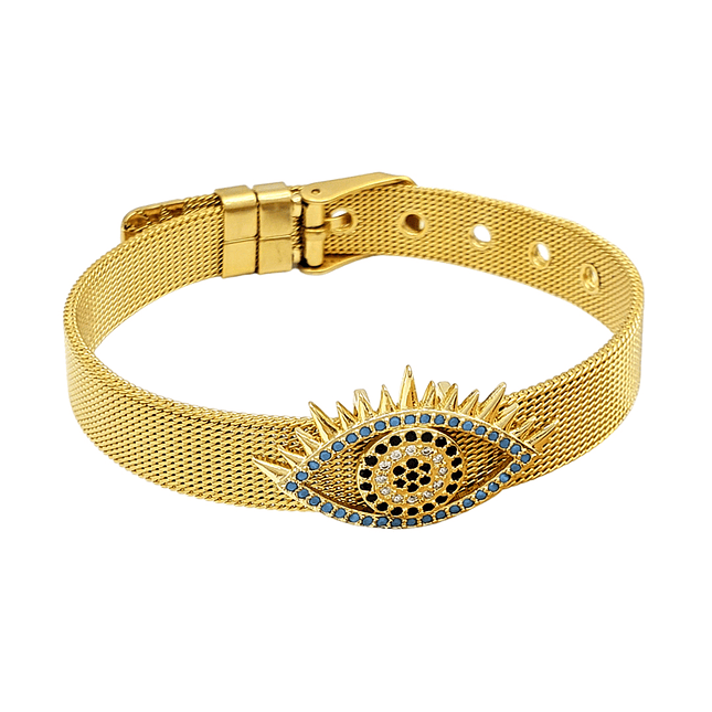 Pulsera Ojo Turco Acero Inoxidable 1
