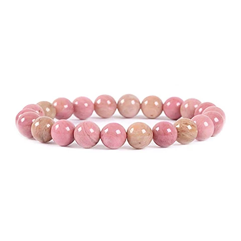 Pulsera con Piedra Rodocrosita 8mm