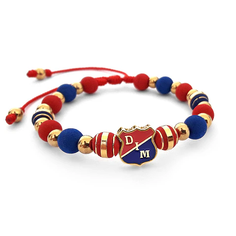 Pulsera con Neopreno Acero DIM Deportivo Independiente Medellín