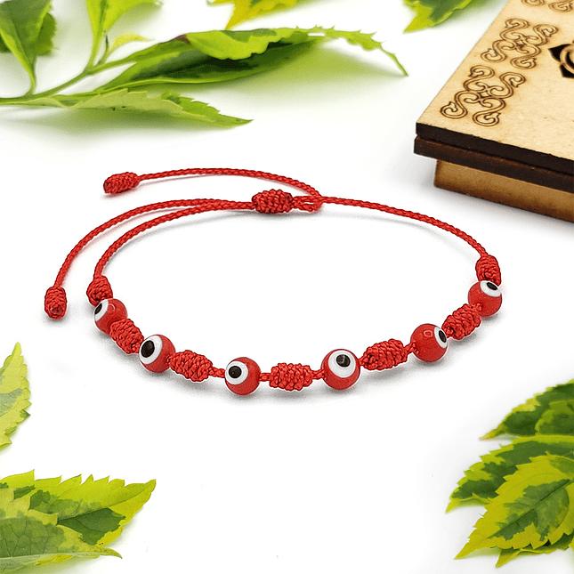 Pulsera 7 Nudos Ojo Turco Protección Amor Buena Suerte 4