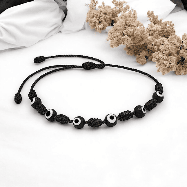 Pulsera 7 Nudos Ojo Turco Protección Amor Buena Suerte 6
