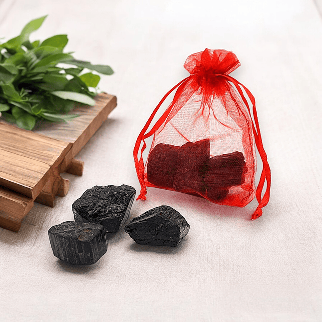 Kit de Protección Piedras Turmalina Negra Naturales 2