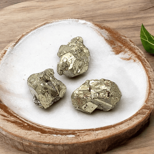 Kit de Prosperidad Piedras Pirita Naturales 4