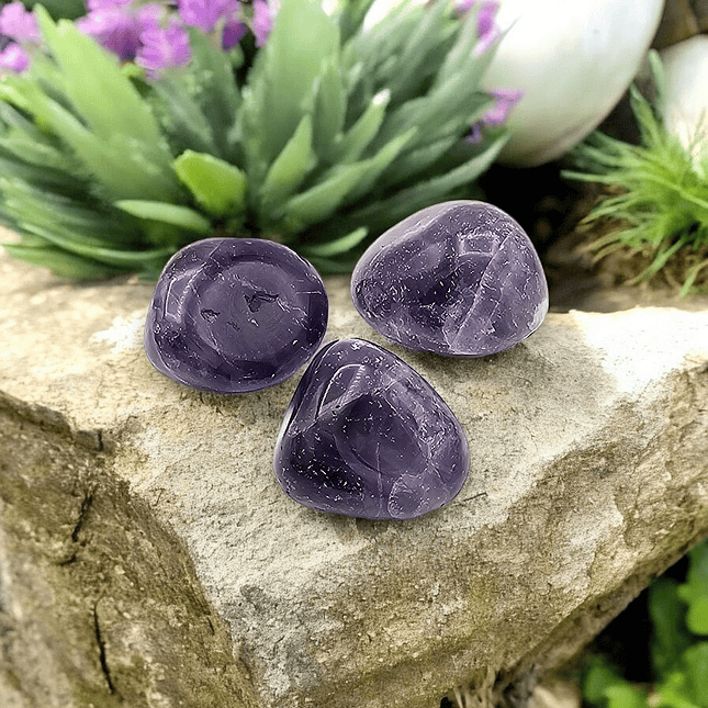 Kit de Serenidad Piedras de Amatista Naturales 3