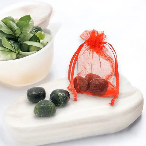 Kit de Prosperidad y Equilibrio Piedras de Jade Naturales
