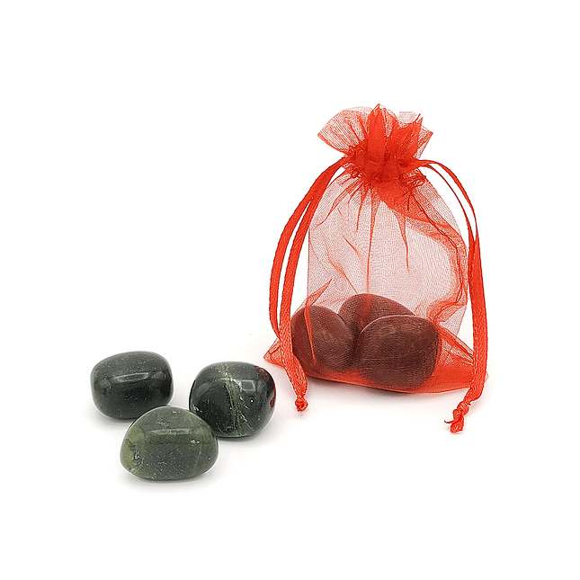 Kit de Prosperidad y Equilibrio Piedras de Jade Naturales 5