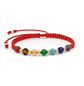 Pulsera 7 Chakras Oro Laminado 18k Diamantado - Miniatura 1