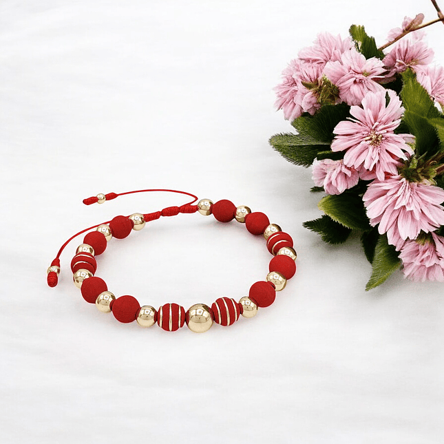 Pulsera Neopreno Oro Laminado 18K 5