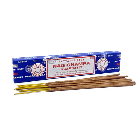 Incienso Sahumerio Nag Champa Satya Sai Baba Agarbatti - Meditación