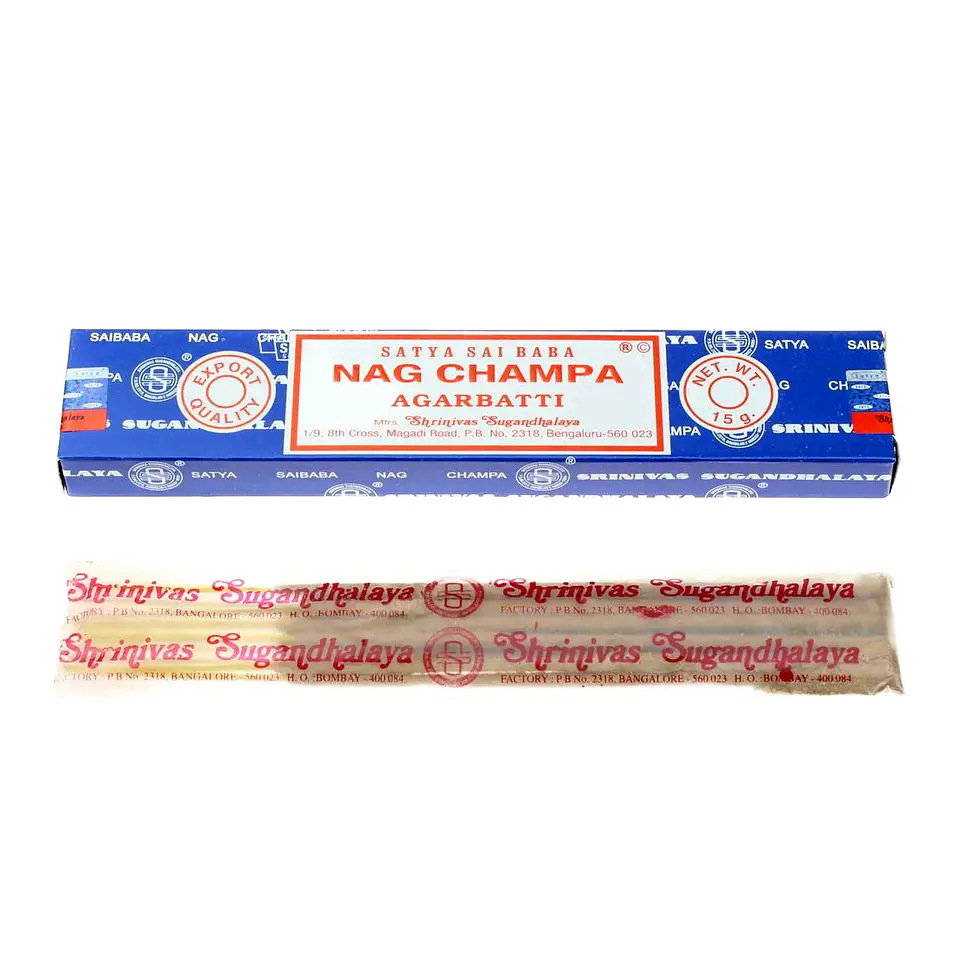 Incienso Sahumerio Nag Champa Satya Sai Baba Agarbatti - Meditación 4