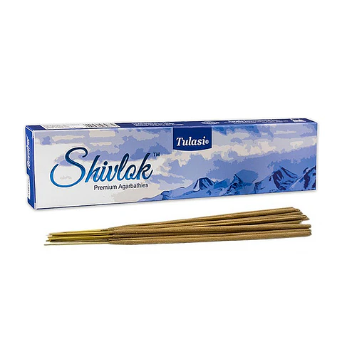 Incienso Sahumerio Shivlok Tulasi Premium - Paz y Elevación Espiritual
