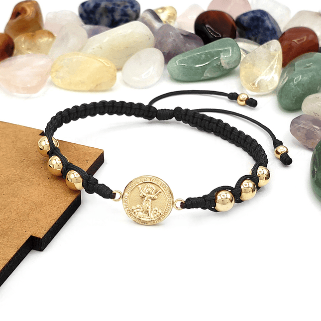 Pulsera Divino Niño Oro Laminado 18k 3