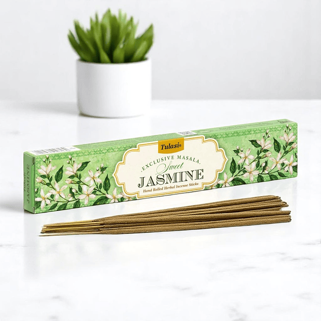 Incienso Tulasi Masala Dulce Jazmín – Armonía y Encanto Floral 3