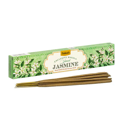 Incienso Sahumerio Dulce Jazmín Tulasi Masala – Amor y Armonía