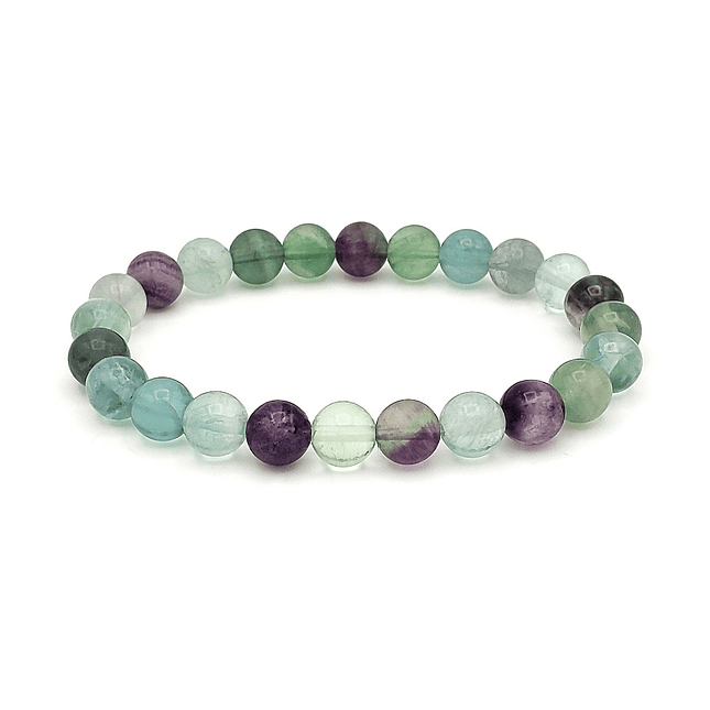 Pulsera Piedra Fluorita 8mm 1