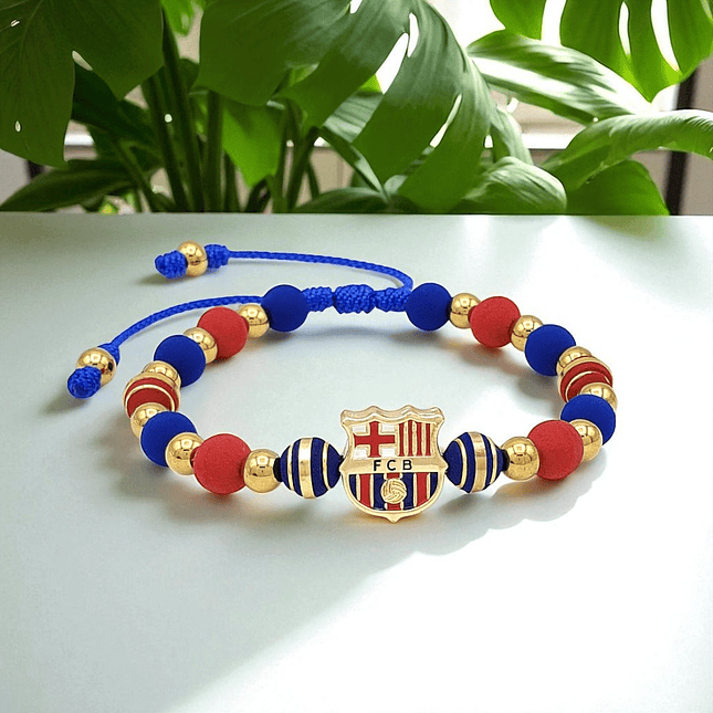 Pulsera Barcelona Acero Colección Futbol 3