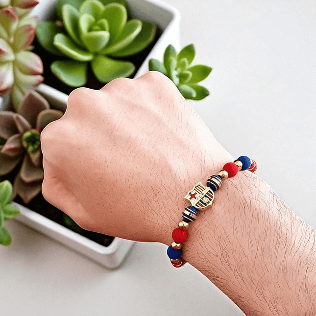 Pulsera Barcelona Acero Colección Futbol 2