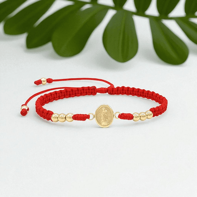 Pulsera Virgen Guadalupe Oro Laminado 18k 3