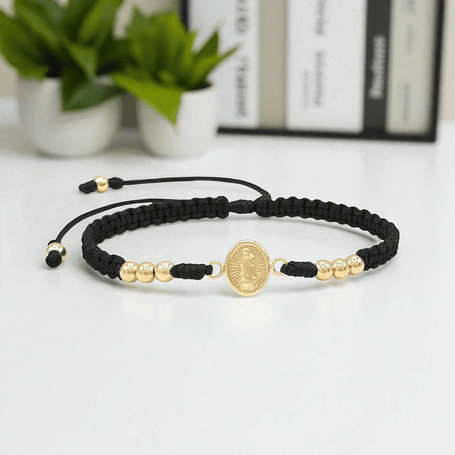 Pulsera Virgen Guadalupe Oro Laminado 18k 5