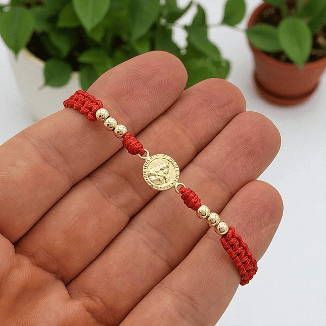 Pulsera Virgen del Carmen Oro Laminado 18k 5