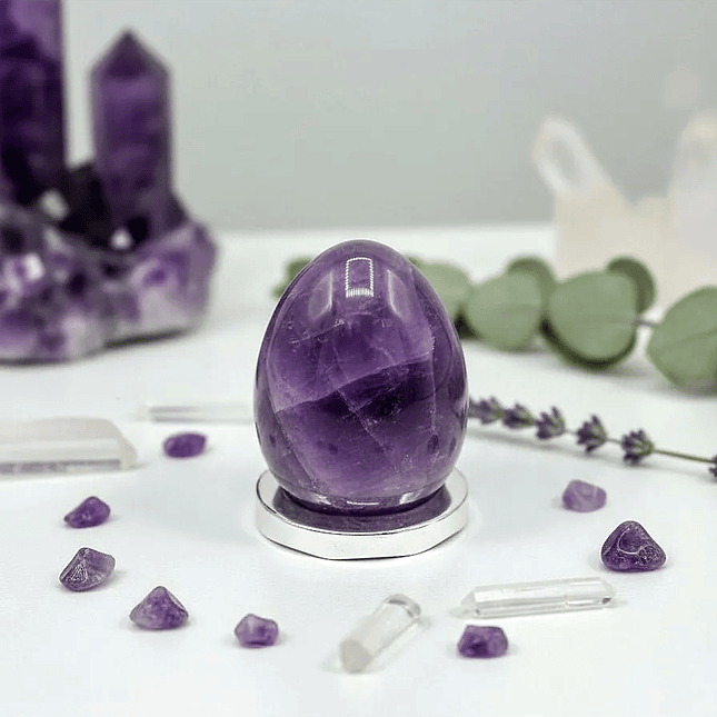 Huevo Yoni Piedra Amatista 3