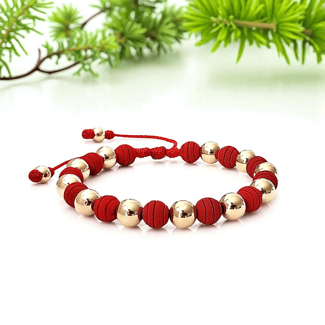 Pulsera con Neopreno Oro Laminado 18K 6