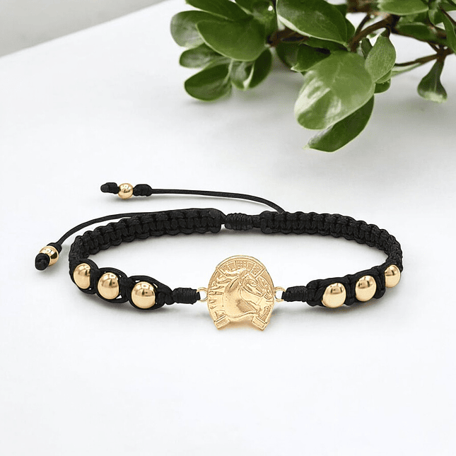 Pulsera Caballo Herradura Oro Laminado 18k 5