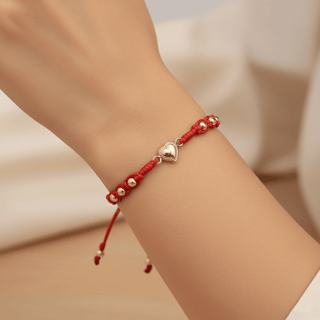 Pulsera Corazón Oro Laminado 18k 3