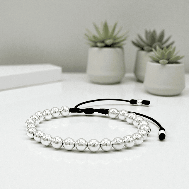 Pulsera Balines Plata 925 Italiana 8