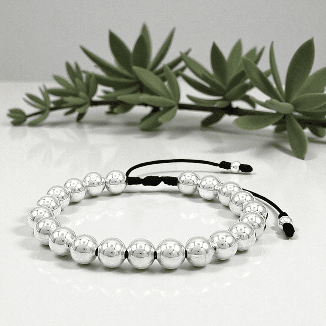 Pulsera Balines Plata 925 Italiana 9