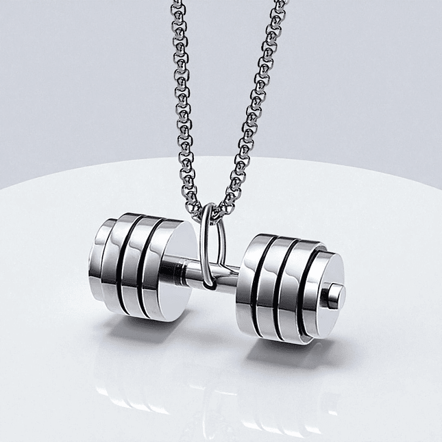 Cadena con Dije Mancuerna Acero Inoxidable 3