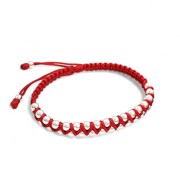 Pulsera Tejida Plata 925 Italiana (4mm) 4