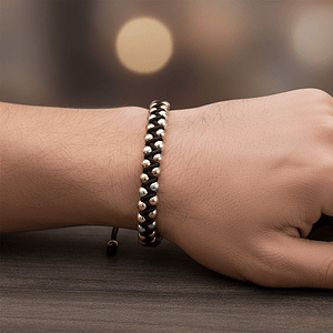 Pulsera con Plata 925 y Oro Laminado 18k