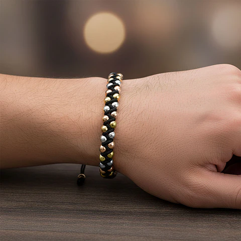 Pulsera con Plata 925 y Oro Laminado 18k