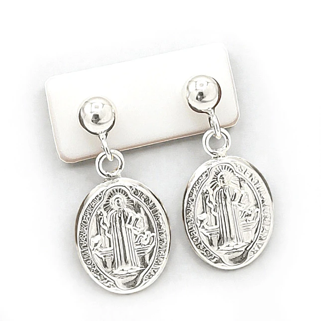 Topos Aretes San Benito de Abad Plata 925 Italiana 1