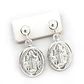 Topos Aretes San Benito de Abad Plata 925 Italiana - Miniatura 1