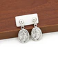 Topos Aretes San Benito de Abad Plata 925 Italiana - Miniatura 3