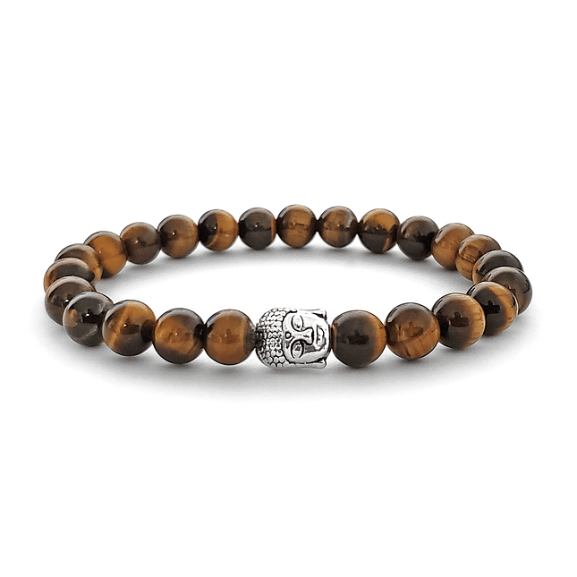 Pulsera Buda Piedra Ojo de Tigre 1