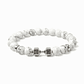 Pulsera Mancuerna GYM Piedra Howlita - Miniatura 1