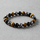 Pulsera Triple Protección Ojo de Tigre Obsidiana Hematita - Miniatura 3