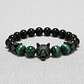 Pulsera Lobo Ónix Negro Ojo de Tigre Verde - Miniatura 3