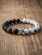 Pulsera Leopardo Piedra Volcánica Howlita  - Miniatura 4