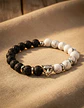 Pulsera Leopardo Piedra Volcánica Howlita  - Miniatura 5