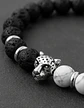 Pulsera Leopardo Piedra Volcánica Howlita  - Miniatura 6